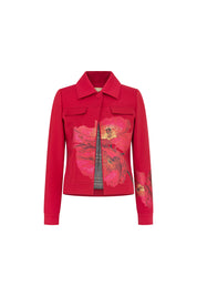 Chaqueta Jean Cayena Rojo