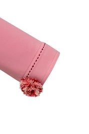 Chaqueta Jean Cinta Argolla Chicle