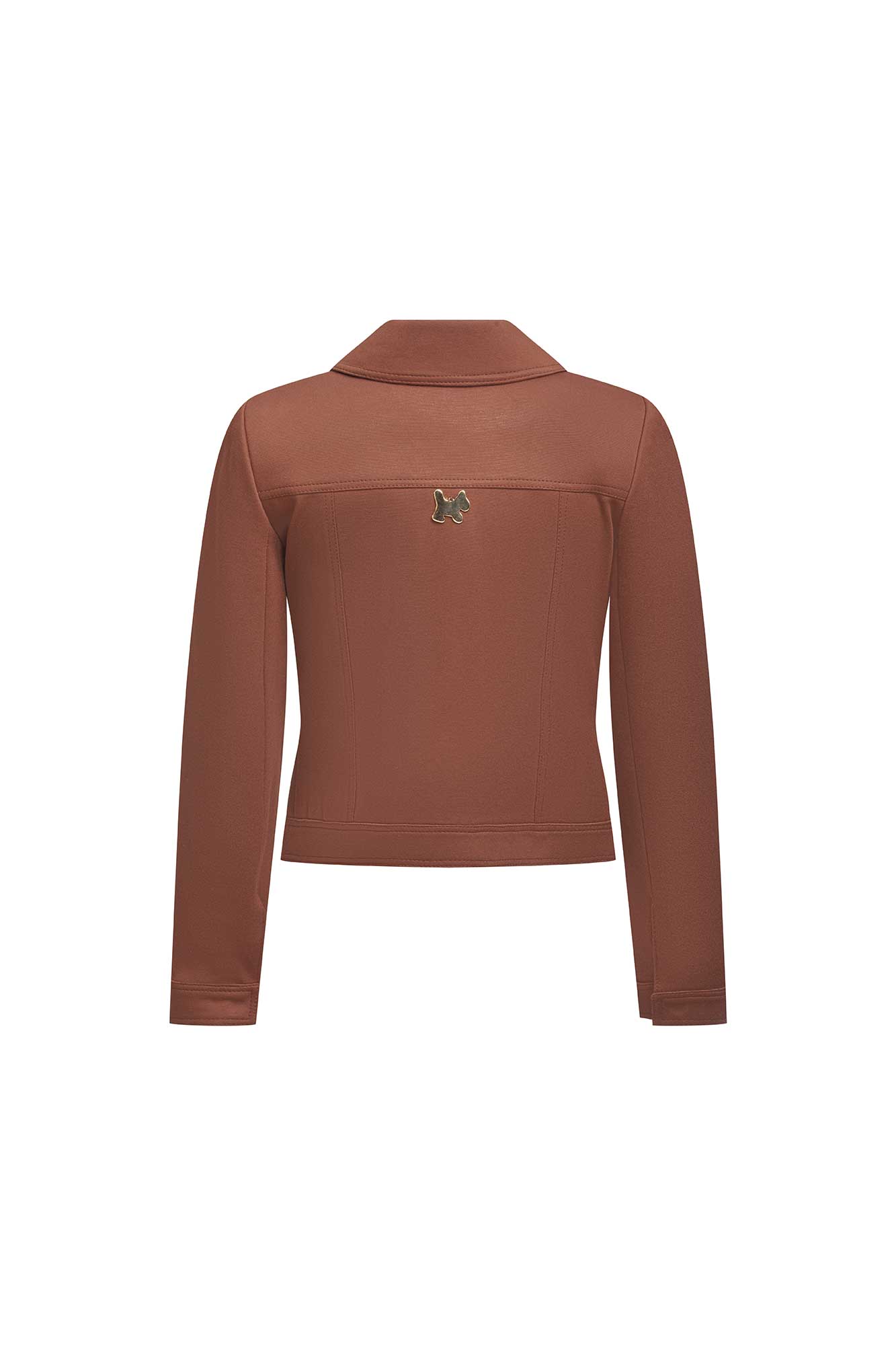 CHAQUETA JEAN PERRITO CHOCOLATE