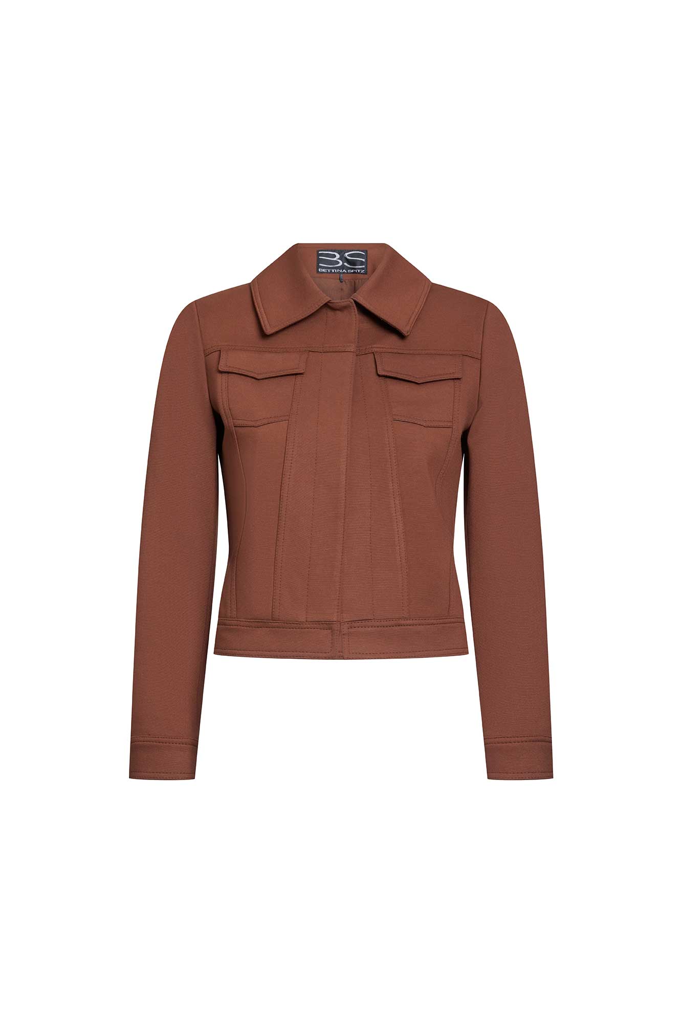 CHAQUETA JEAN PERRITO CHOCOLATE