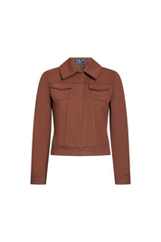 CHAQUETA JEAN PERRITO CHOCOLATE