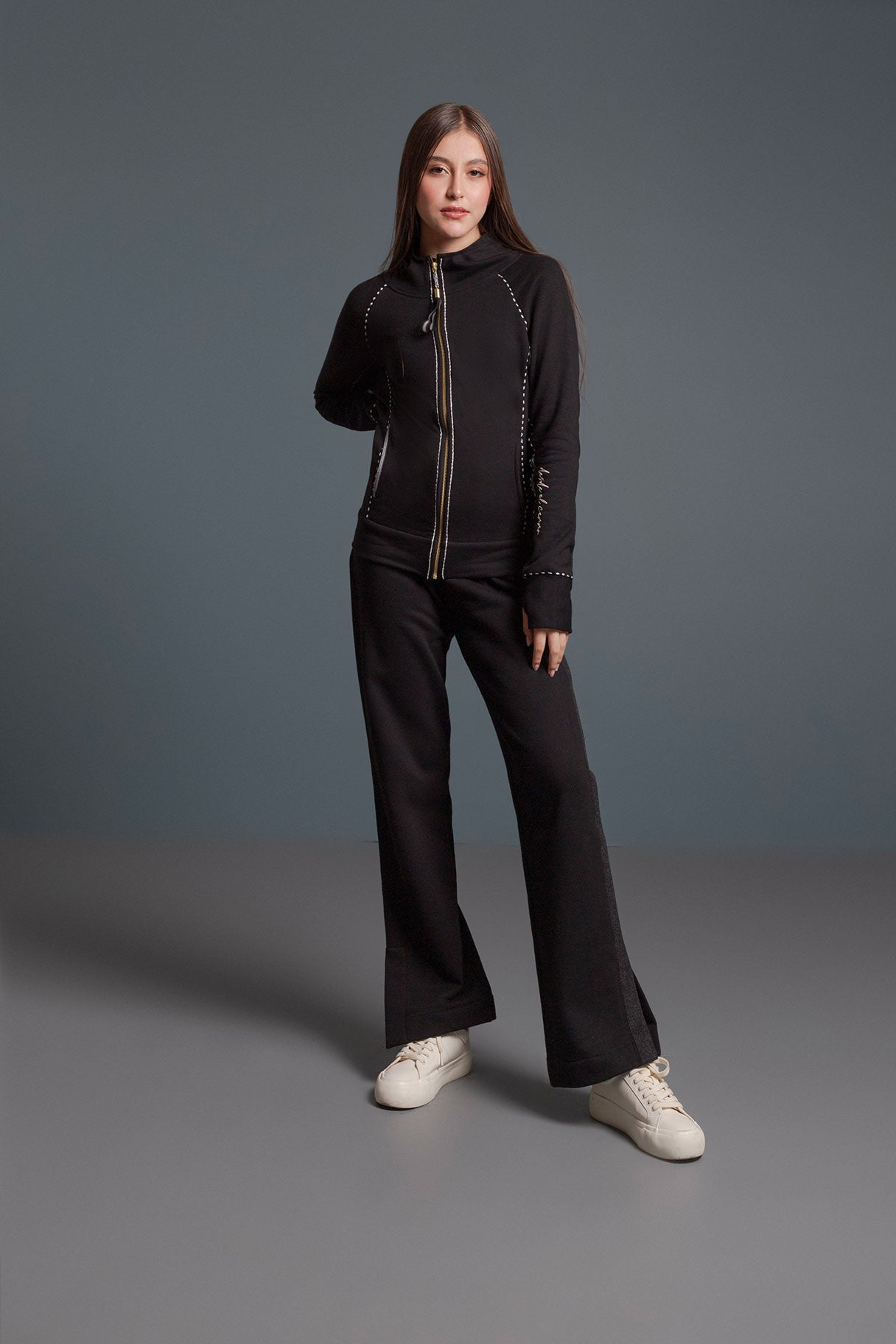 CHAQUETA JOGGING ARDILLA NEGRO