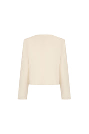 CHAQUETA JULIETA LAZO NÁCAR