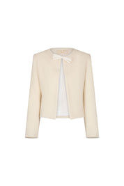 CHAQUETA JULIETA LAZO NÁCAR