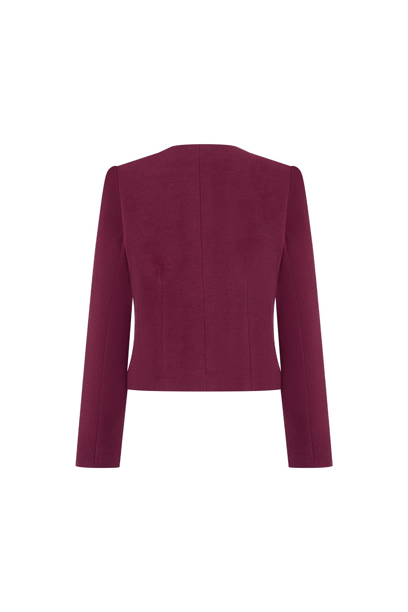 CHAQUETA JULIETA LAZO VINOTINTO