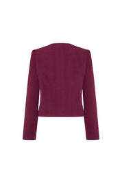 CHAQUETA JULIETA LAZO VINOTINTO