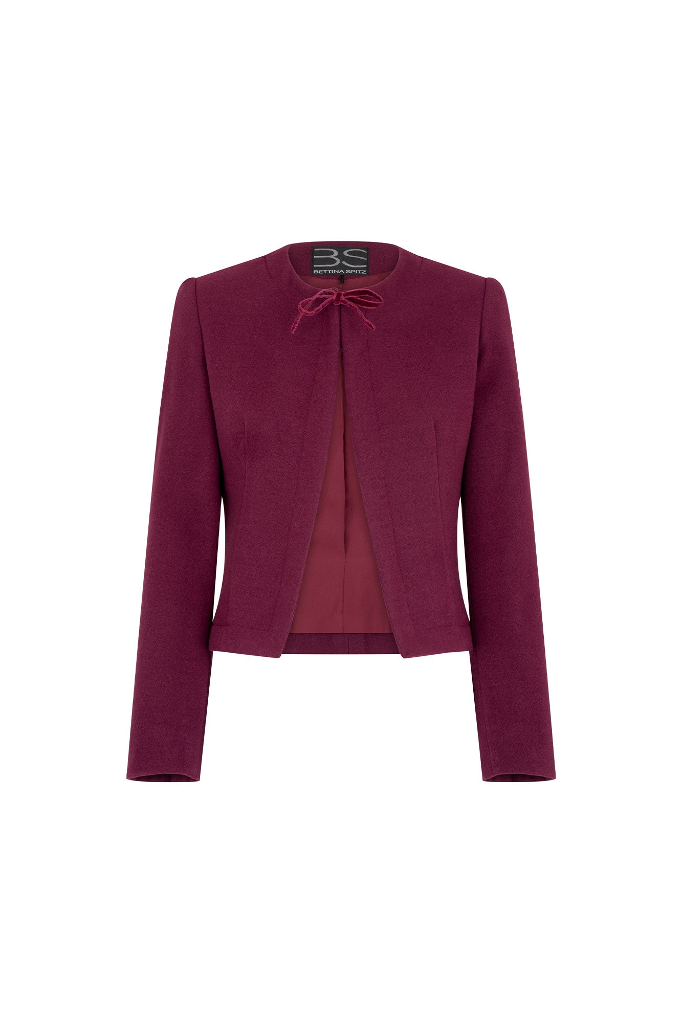 CHAQUETA JULIETA LAZO VINOTINTO