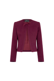 CHAQUETA JULIETA LAZO VINOTINTO