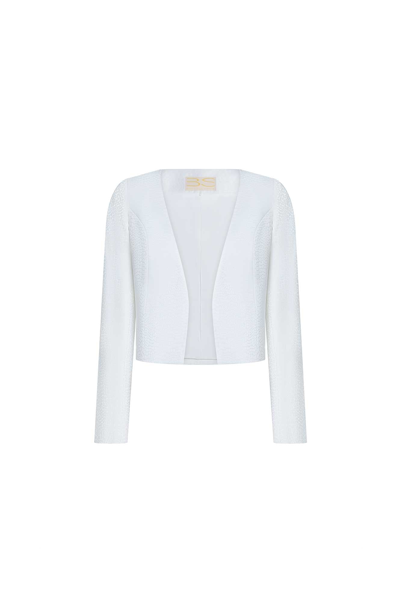 CHAQUETA MICRO IVORY
