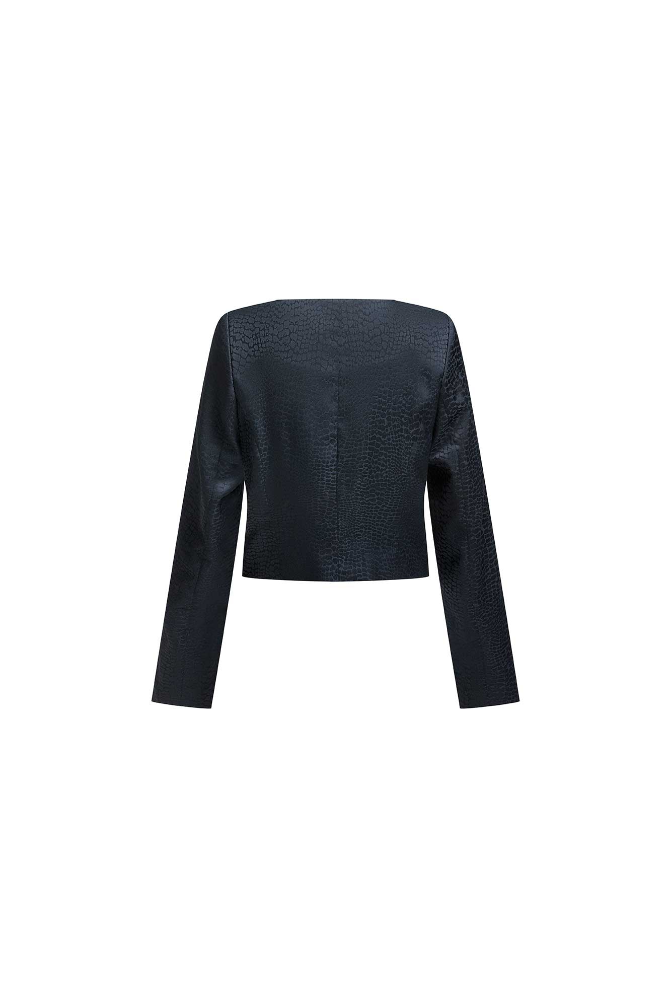 CHAQUETA MICRO NEGRO