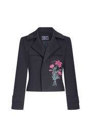 CHAQUETA TAPA BARROCO NEGRO