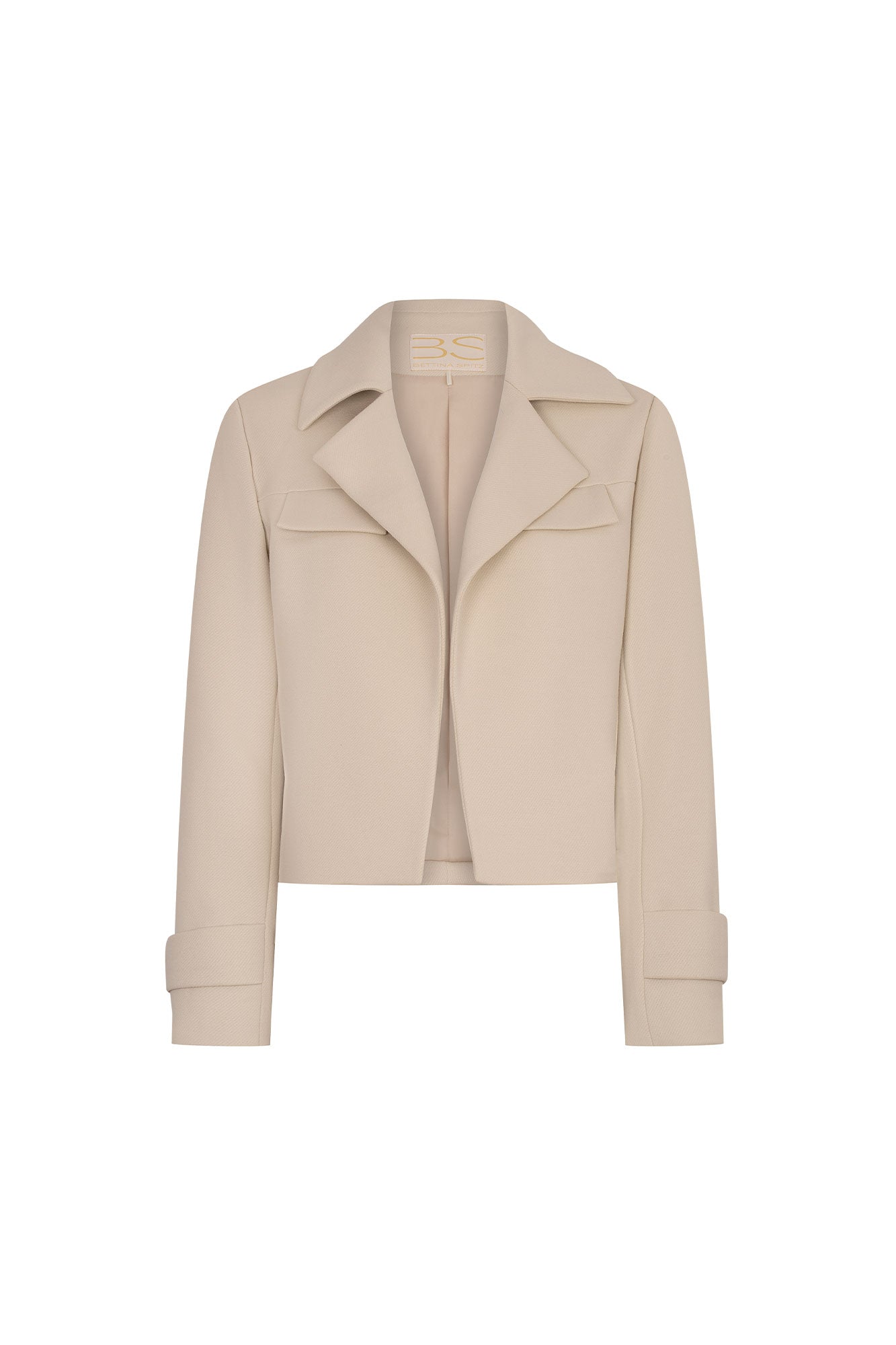 CHAQUETA TAPAS PERRITO NÁCAR