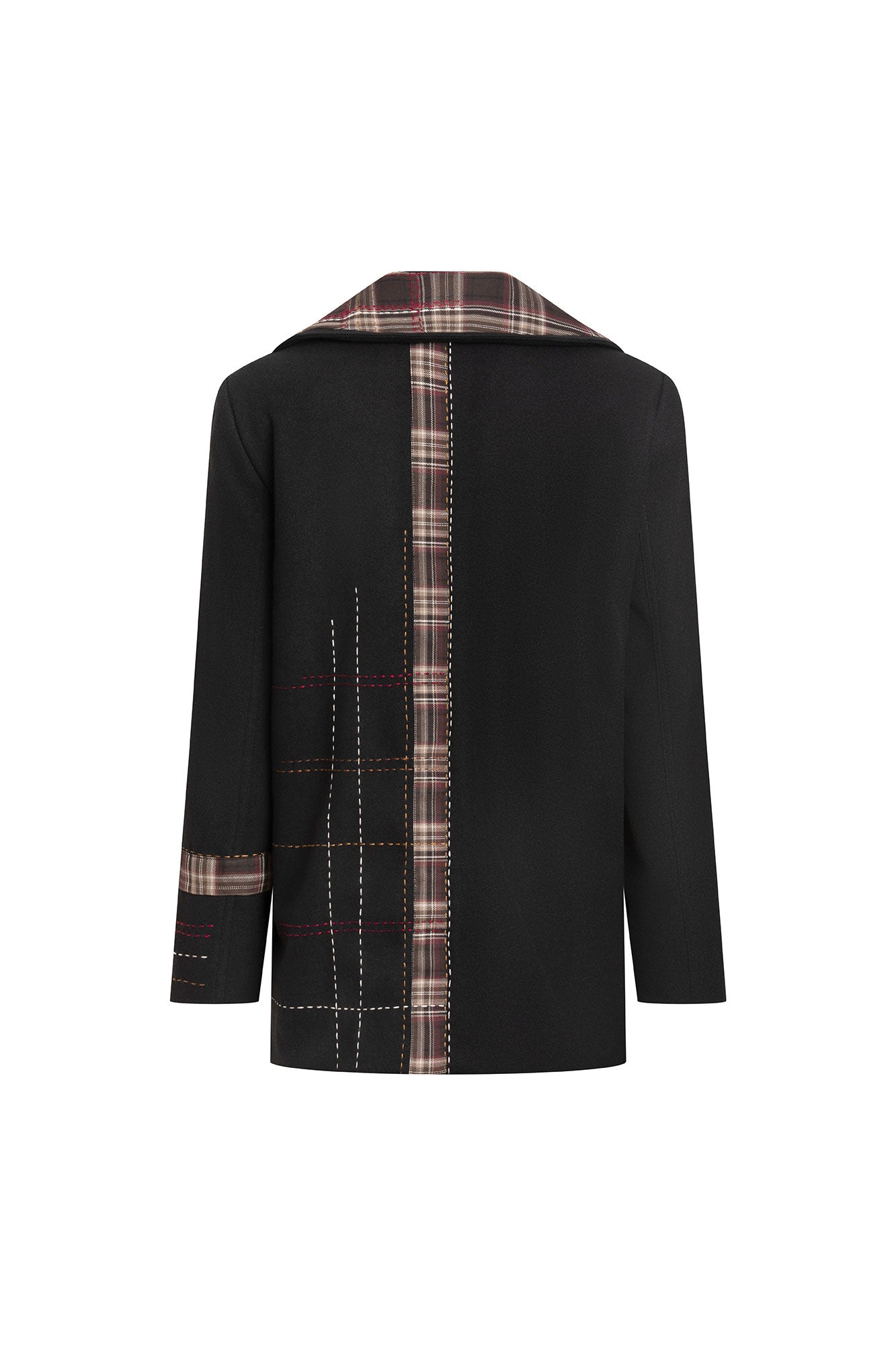 CHAQUETÓN CREMALLERAS TOMBOY NEGRO