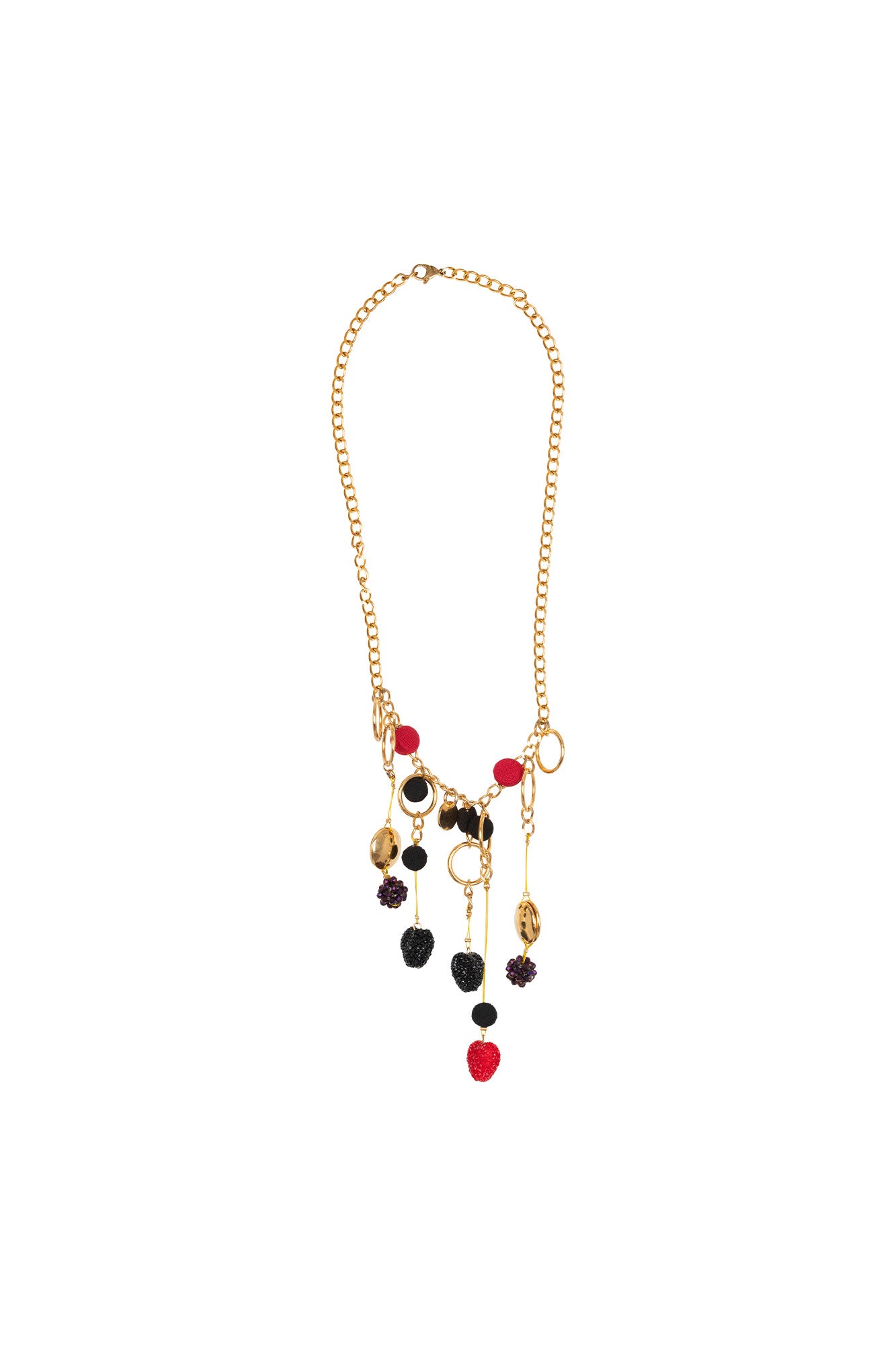 COLLAR CORAZÓN STRACH DORADO
