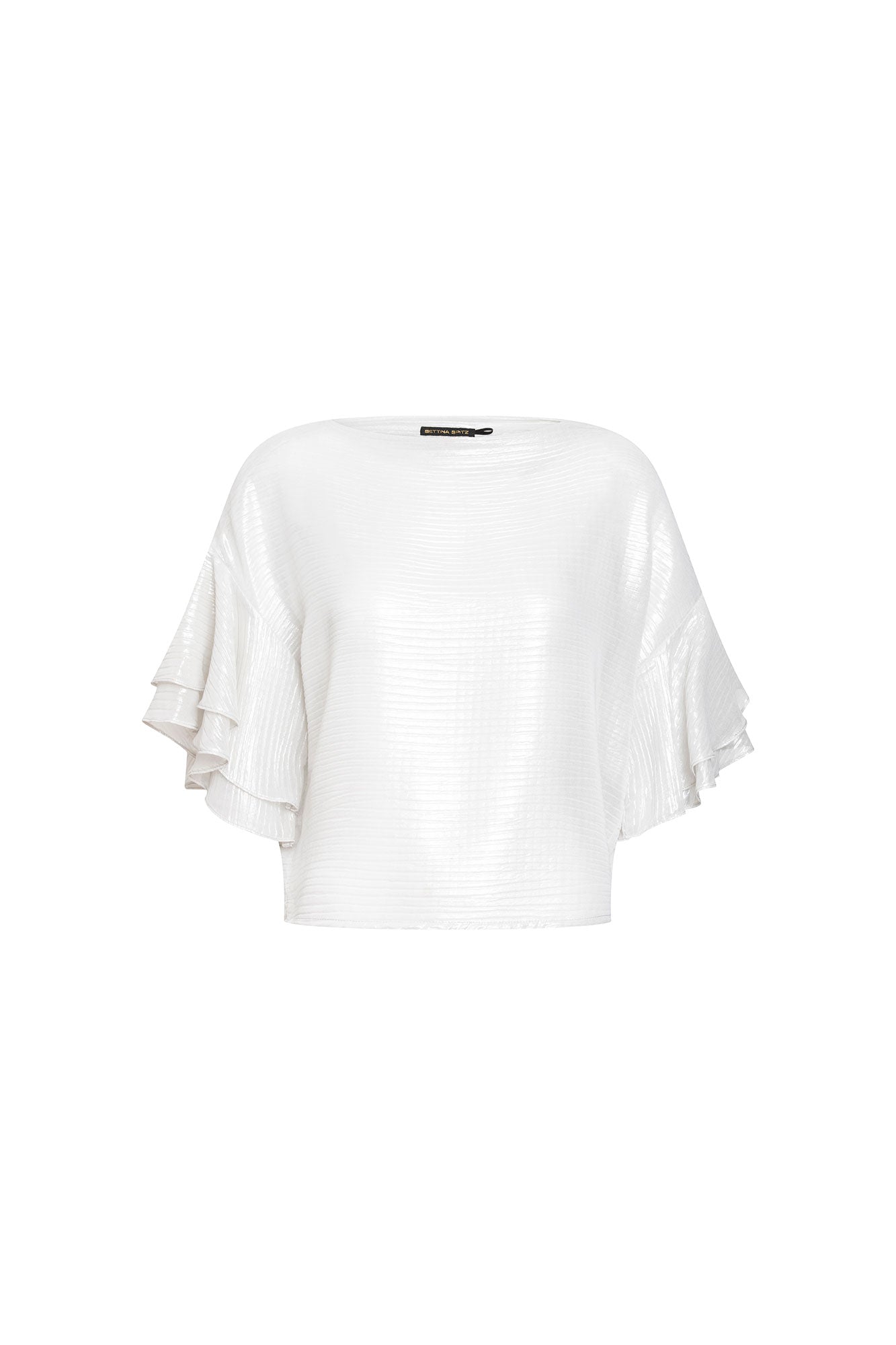 CROP OJAL MANGA GOLAS PLATA