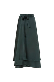 Falda Capas Amarrar Verde