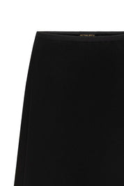 Detalle de la cintura de la Falda Cinta Puntas Negro