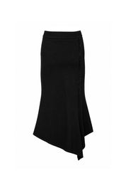 Falda Linea Organza Negro