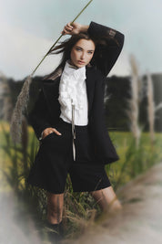 BLUSA FRENTE GOLA MANCORNA BLANCO