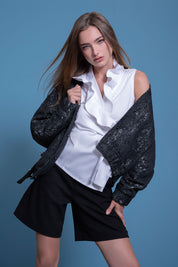 BLUSA SISA CARACOLAS BLANCO