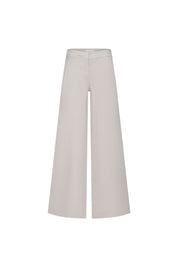 Pantalón dril arena bota ancha estilo denim - Bettina Spitz
