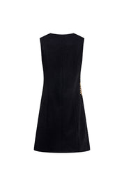 Jumper Flor Maxi Negro