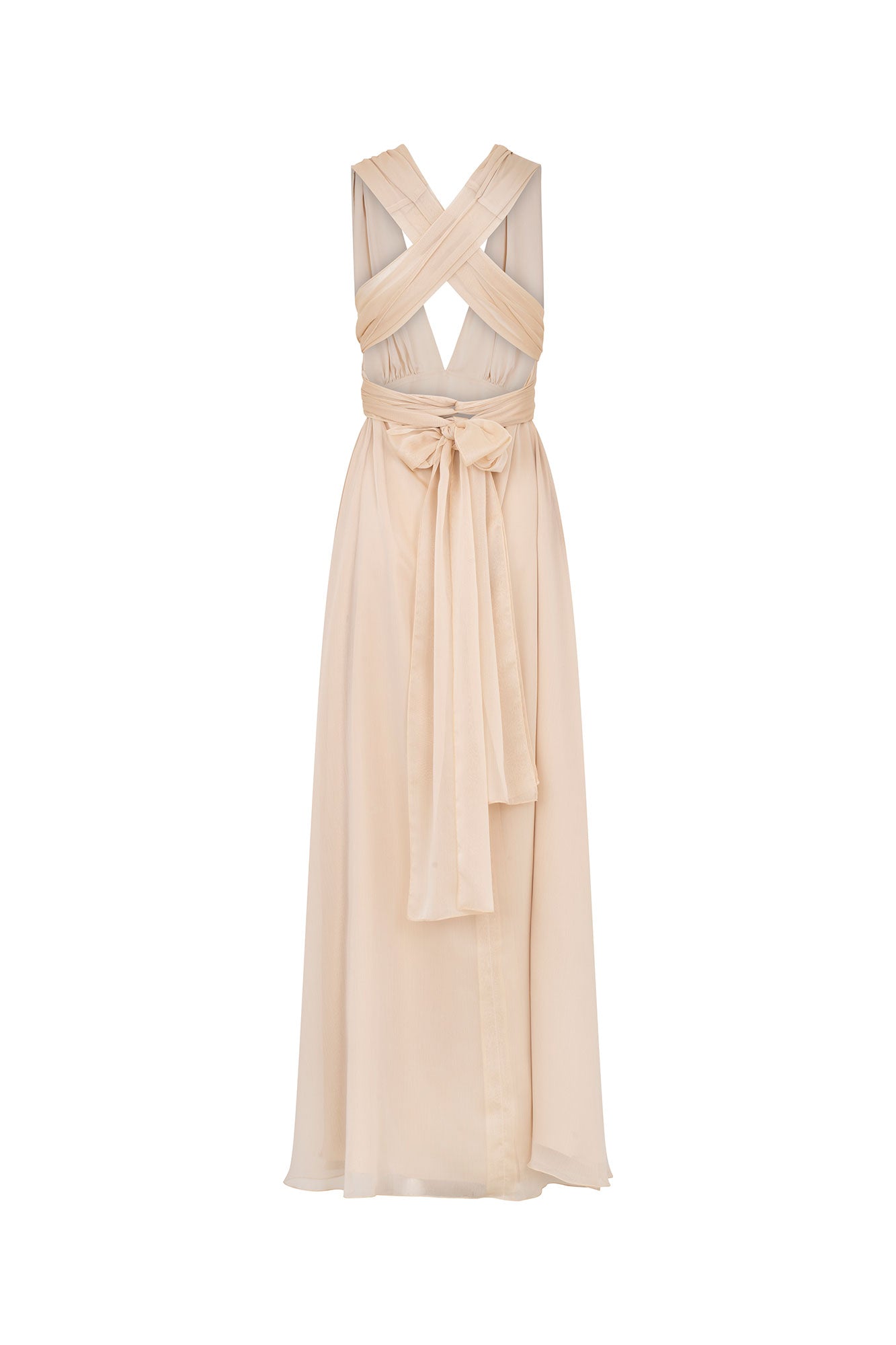 MAXI VESTIDO AMARRES ARENA