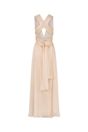 MAXI VESTIDO AMARRES ARENA