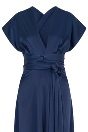 MAXI VESTIDO AMARRES NAVY
