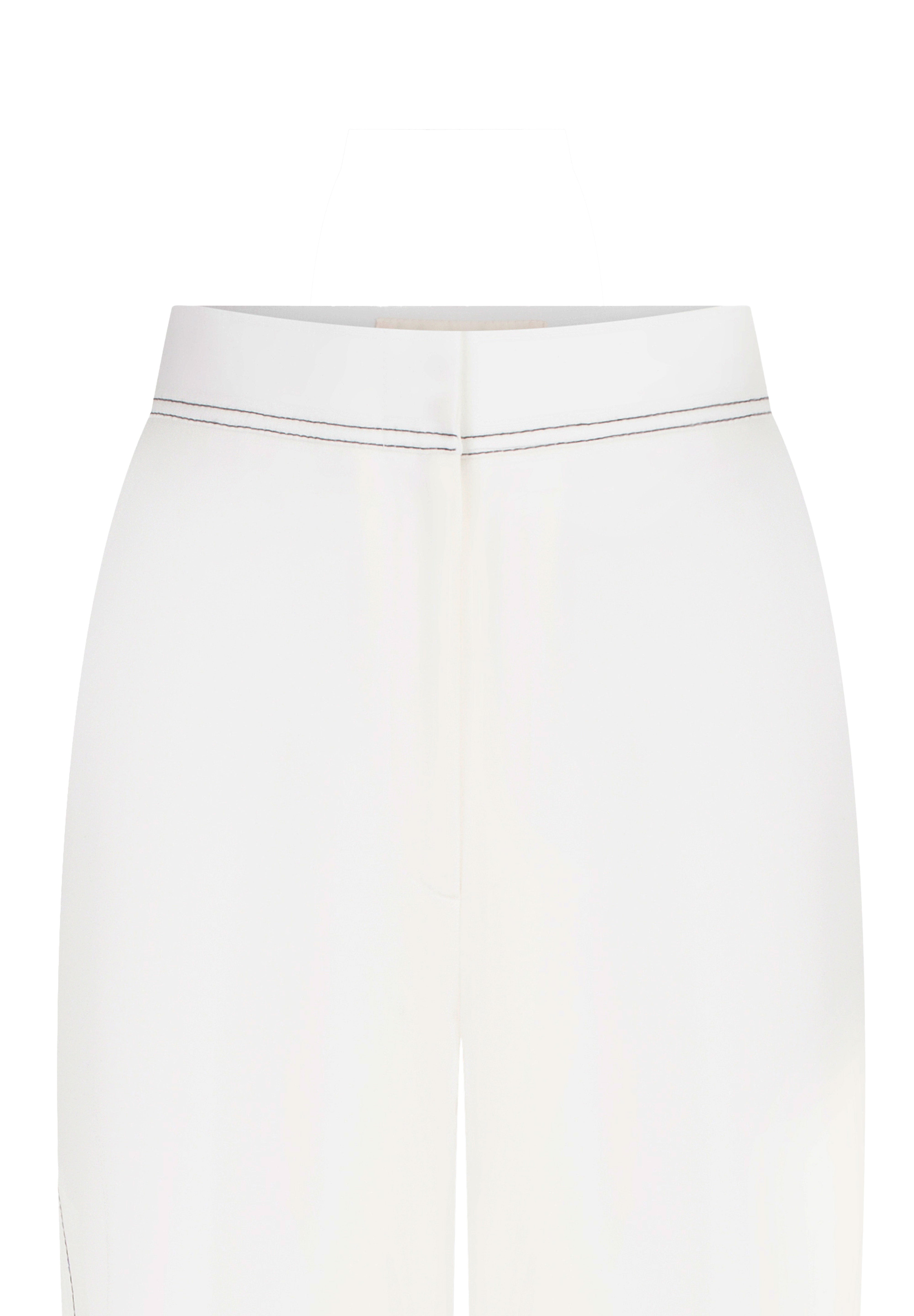 PANTALÓN CARGO PESPUNTE LATERAL IVORY