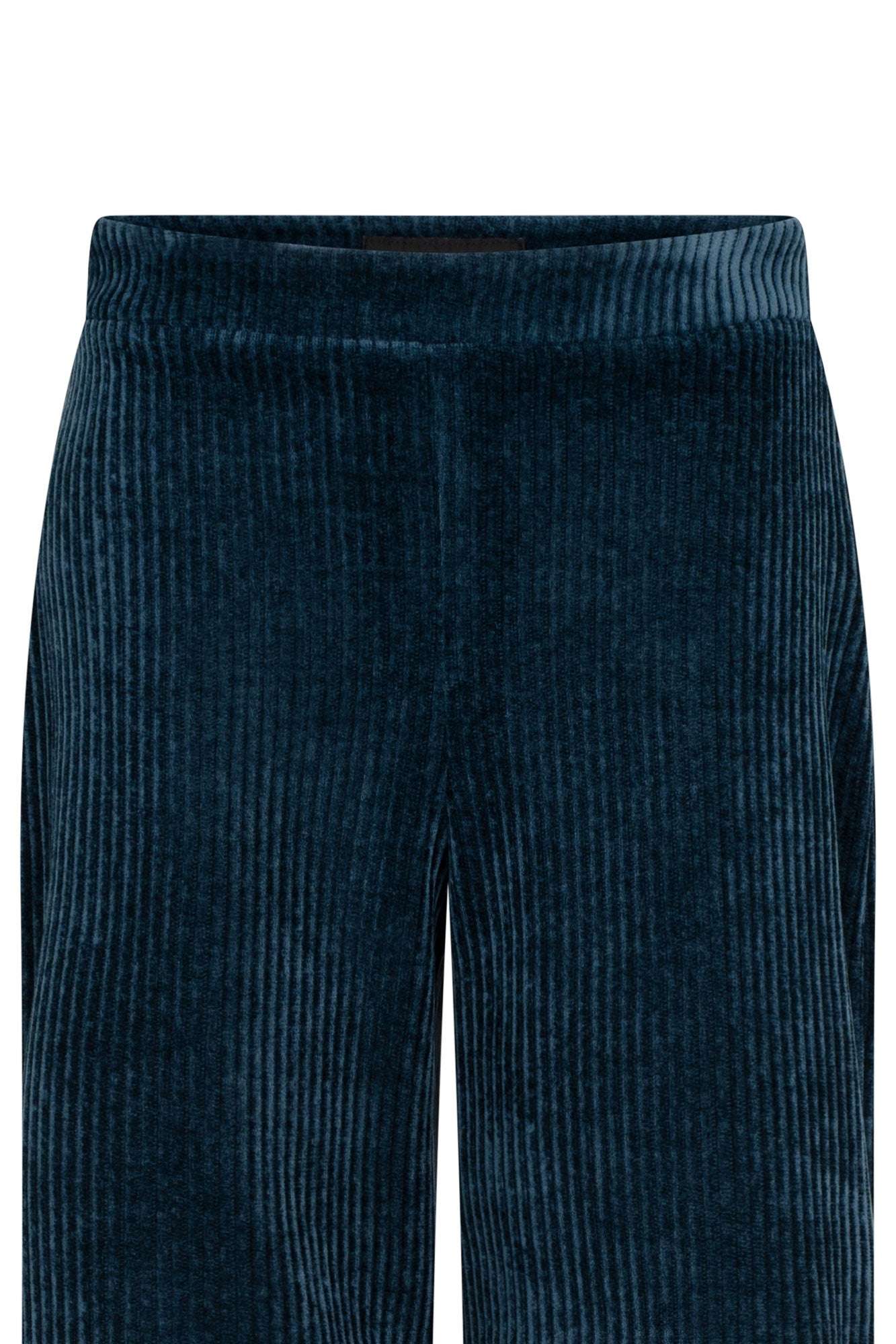 PANTALÓN FLORA PANA AZUL PETROLEO