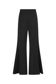 PANTALÓN GABY CAMPANA JARDÍN NEGRO