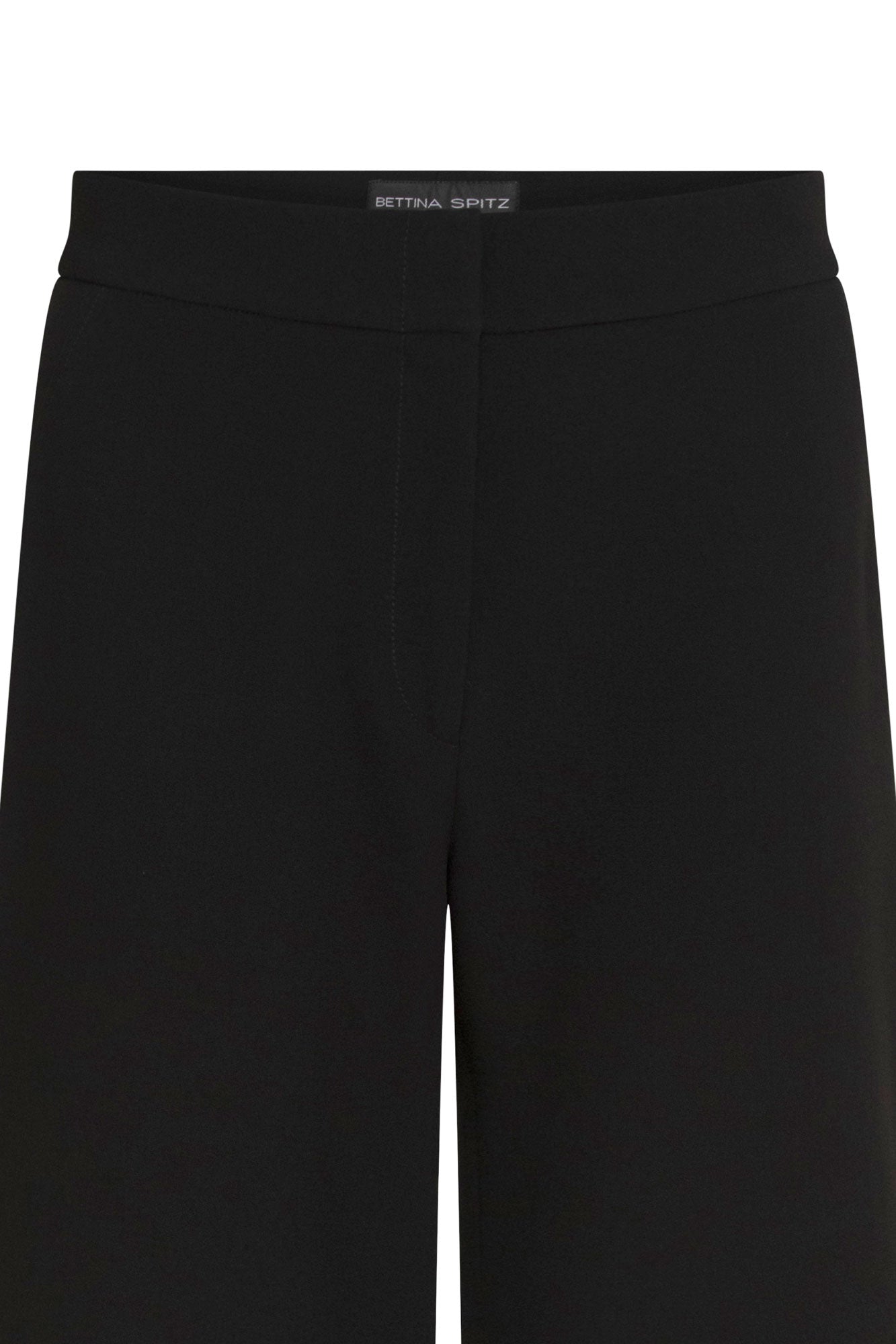 Pantalón Gaby Campana Negro - detalle pretina Bettina Spitz