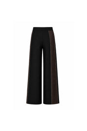 Pantalón Gaby Recto Cuadro PP Negro