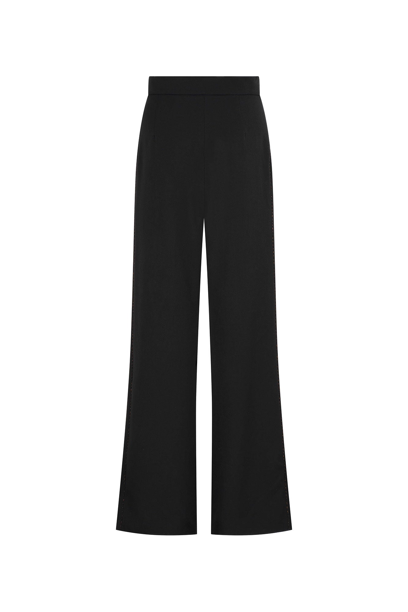 PANTALÓN GABY RECTO JARDÍN NEGRO