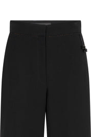 PANTALÓN GABY RECTO JARDÍN NEGRO