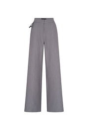 PANTALÓN GABY RECTO PESPUNTE GRIS CLARO