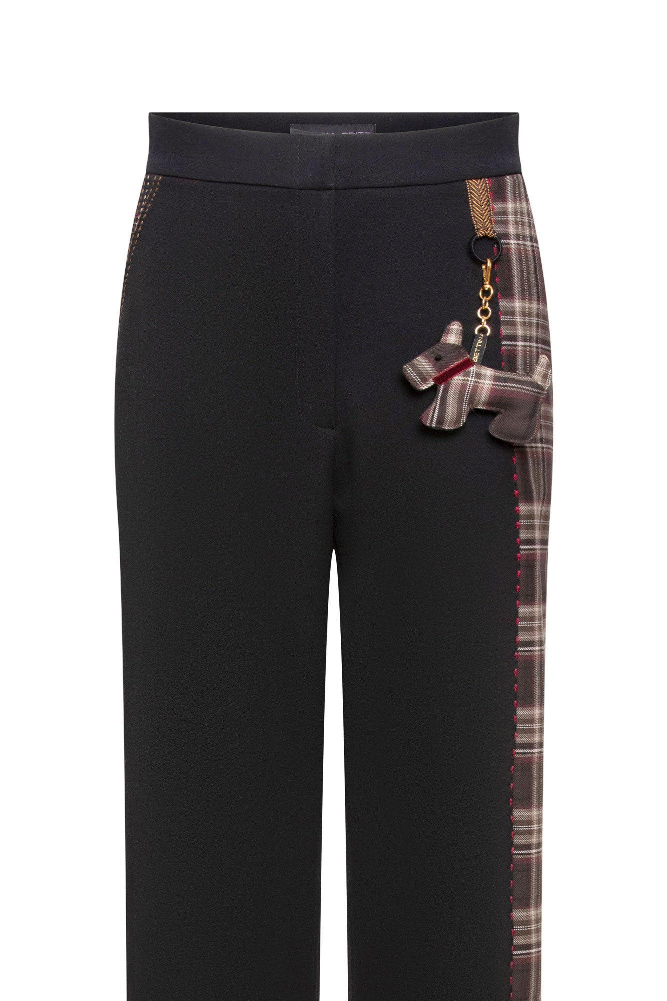 PANTALÓN GABY RECTO TIRA TOMBOY NEGRO