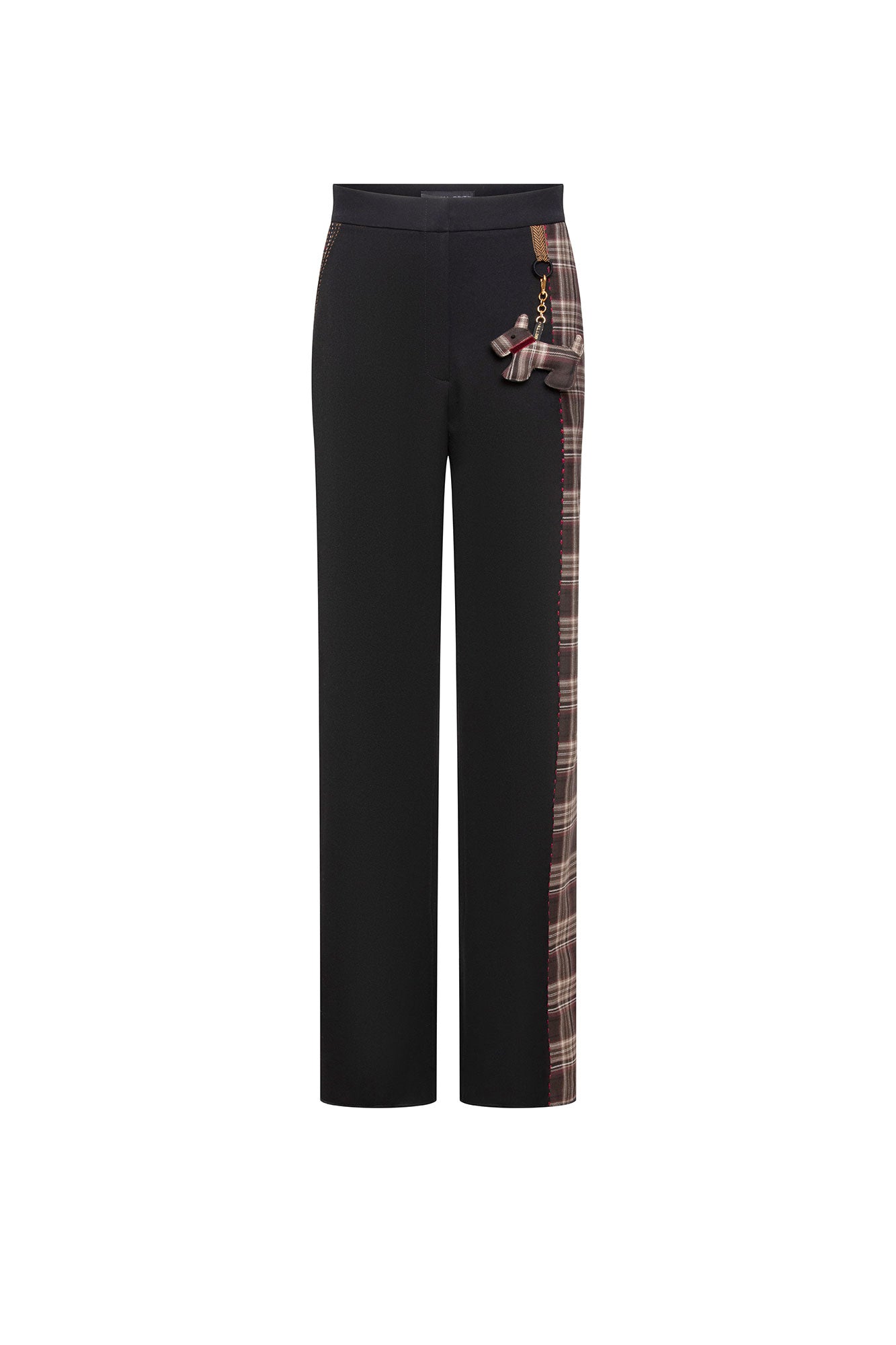 PANTALÓN GABY RECTO TIRA TOMBOY NEGRO
