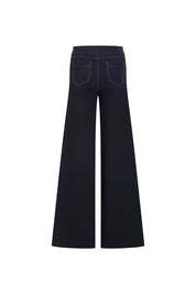 PANTALÓN JEAN ANCHO 40 AZUL