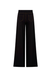 PANTALÓN JEAN ANCHO 40 NEGRO