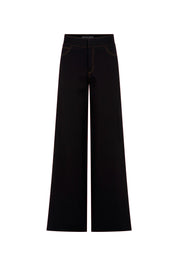 PANTALÓN JEAN ANCHO 40 NEGRO