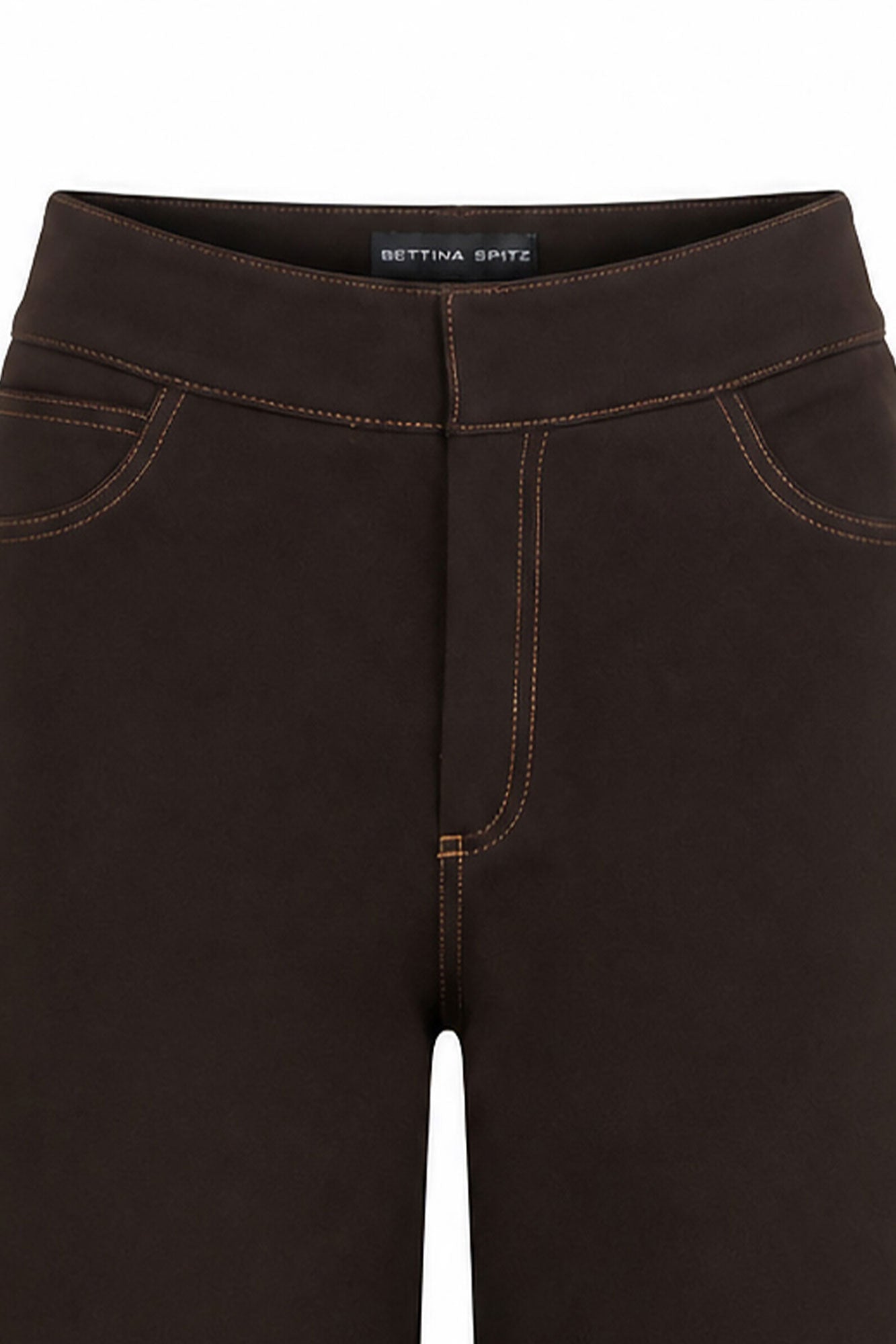 Pantalón Jean Ancho Café