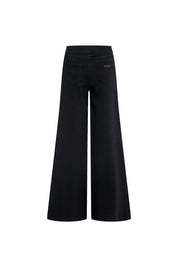 Pantalón Jean Ancho Nadadora Negro