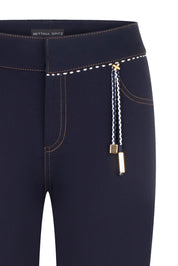 PANTALÓN JEAN CAMPANA CORDON CUBO AZUL