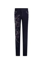 PANTALÓN JEAN RECTO ORQUÍDEA NAVY