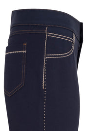 PANTALÓN JEAN RECTO PESPUNTE NAVY