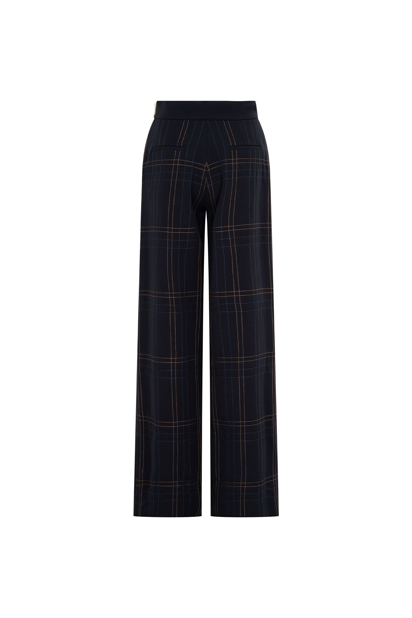 PANTALÓN MILO ESCOCES AZUL