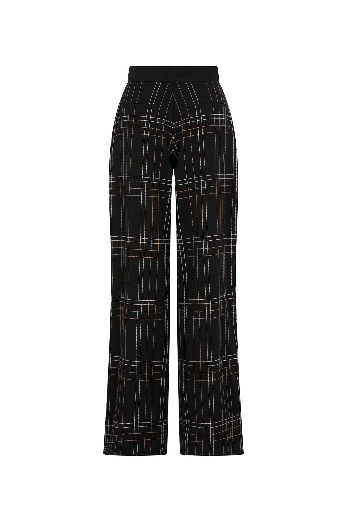 PANTALÓN MILO ESCOCES NEGRO