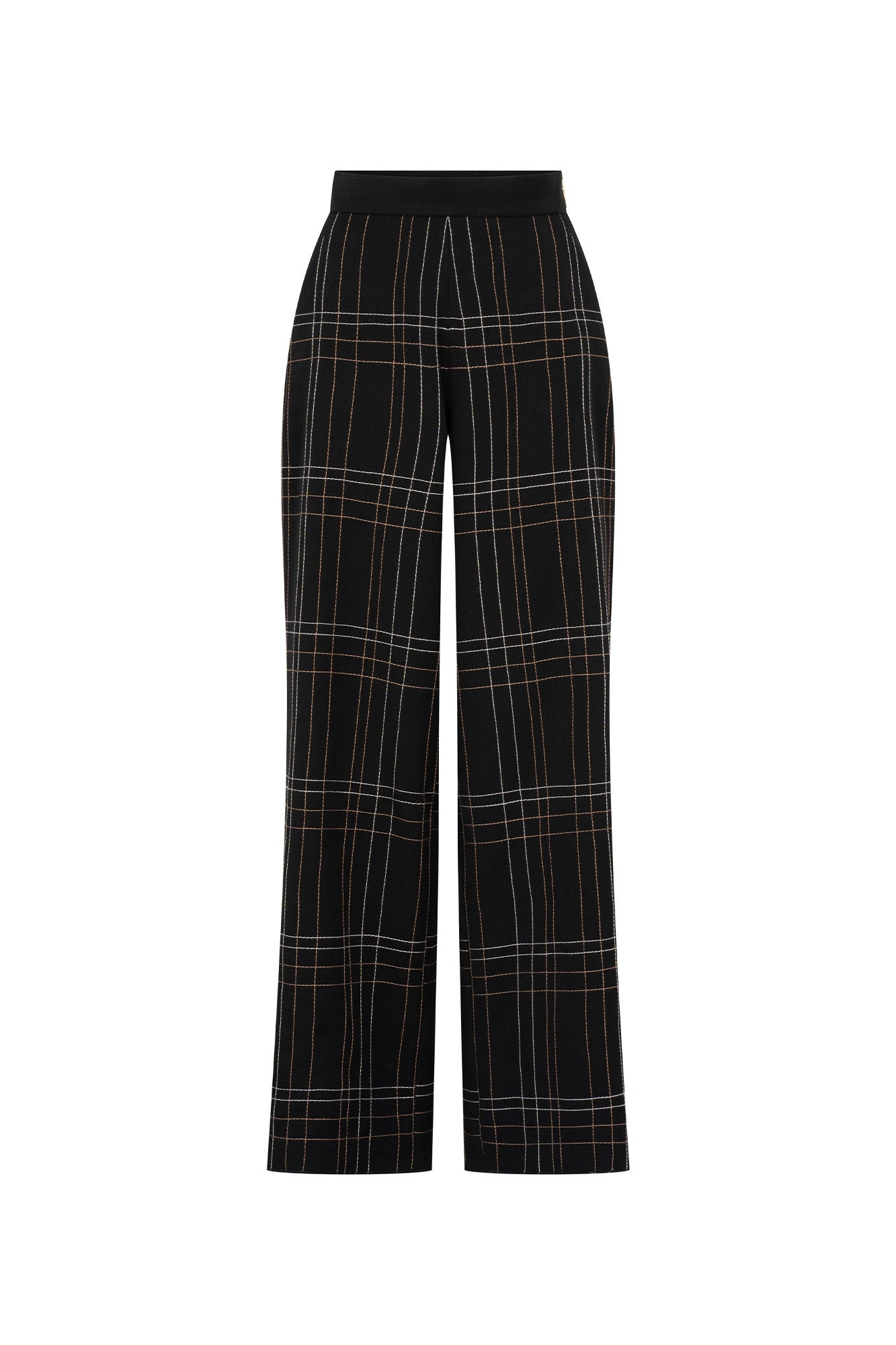 PANTALÓN MILO ESCOCES NEGRO